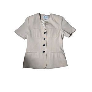 Vintage short sleeve blouse